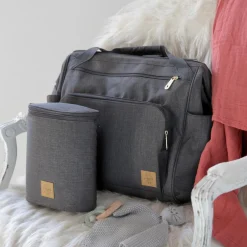 Nappy Bags & Backpacks|Nappy Bags & Backpacks*Lassig - Glam Goldie Twin Backpack Anthracite