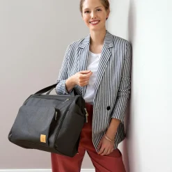 Nappy Bags & Backpacks|Nappy Bags & Backpacks*Lassig - Glam Goldie Twin Backpack Anthracite