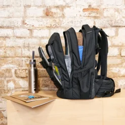 Kids Bags & Backpacks*Lassig - School Backpack Origin Bold - Clearance Black