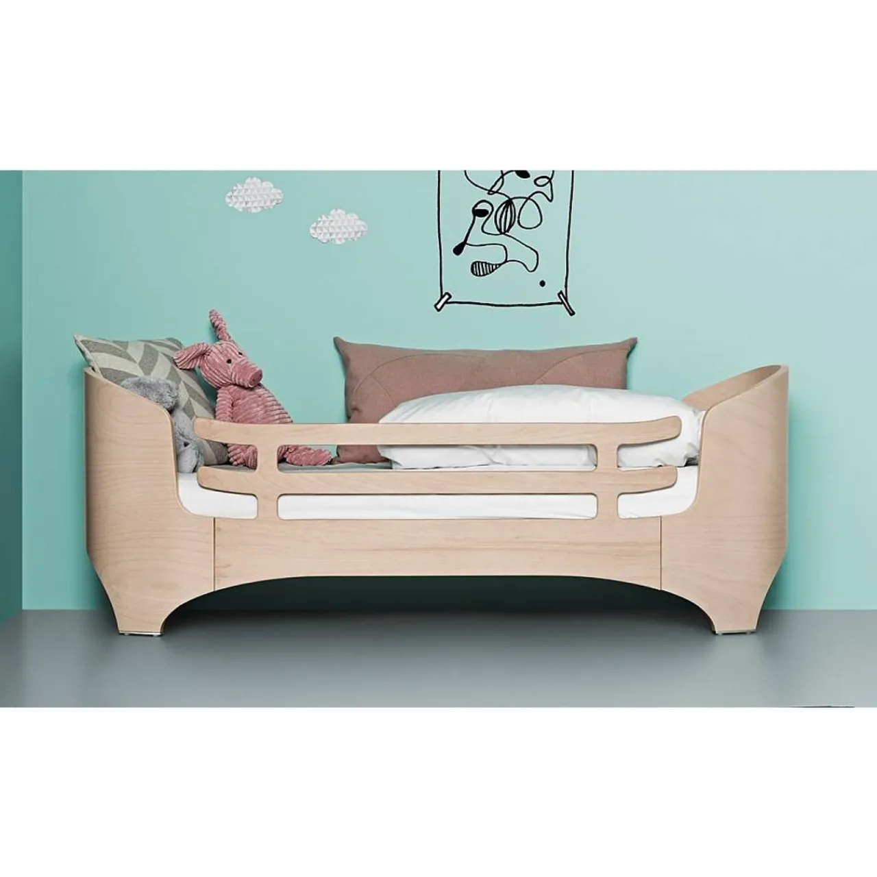 Safe Sleep*Leander Junior Bed Safety Guard White