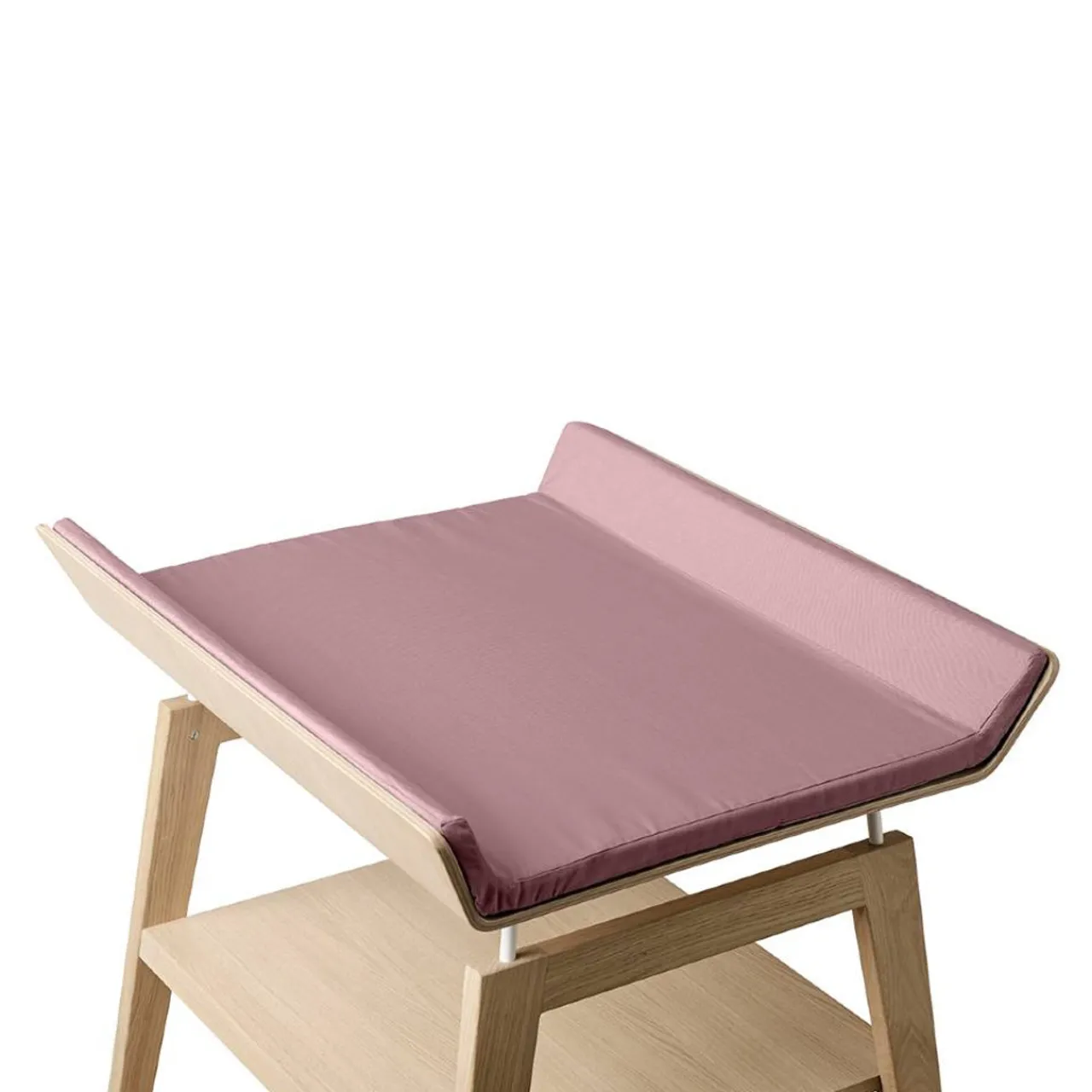 Change Mats & Baskets|Change Tables, Mats & Baskets*Leander Linea Organic Change Mat Cover Dusty Rose