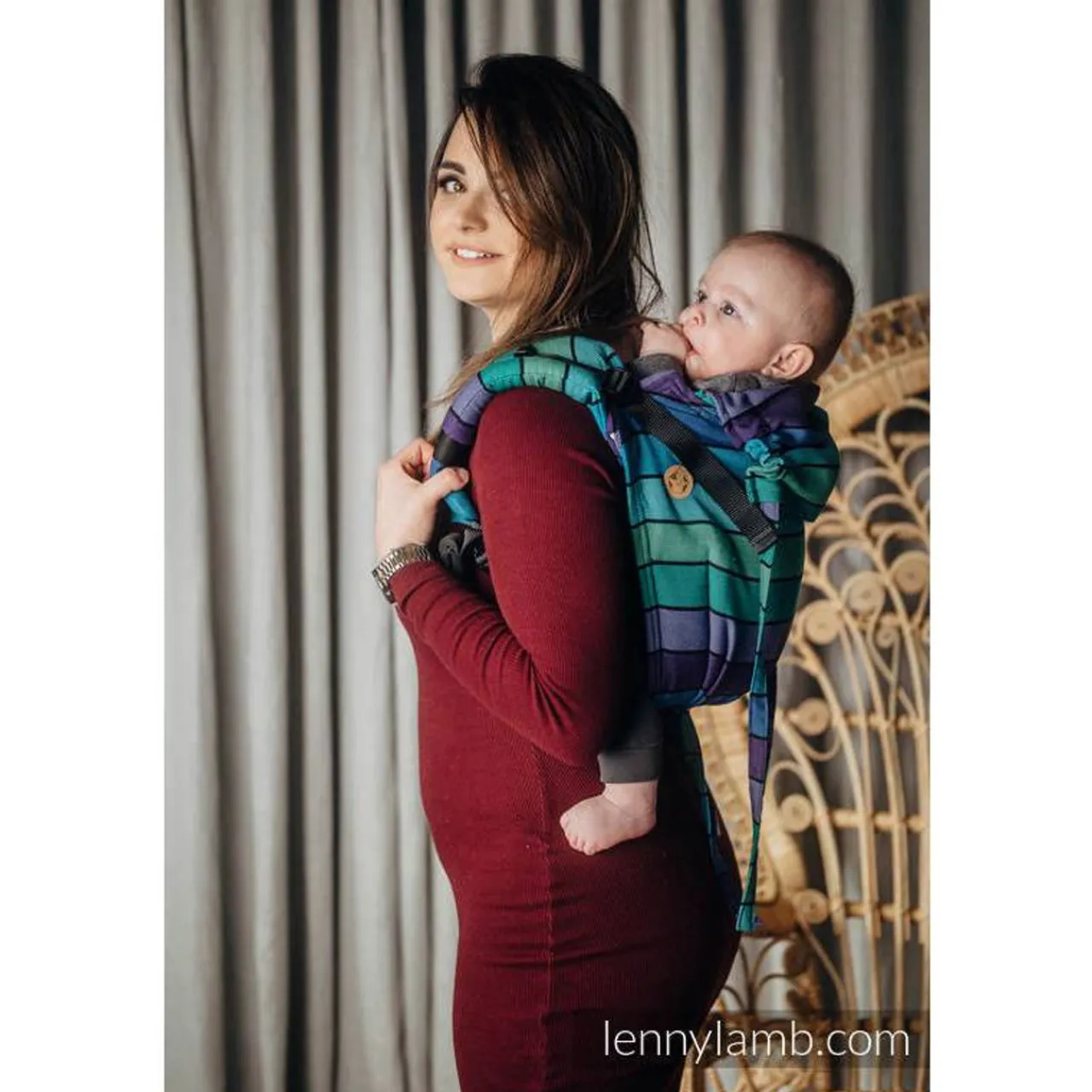 Onbuhimo*Lenny Lamb Broken Twill Standard Onbuhimo