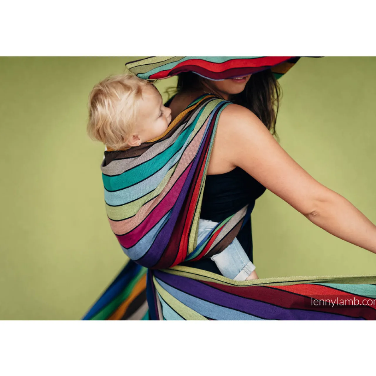 Stretchy Wraps & Woven*Lenny Lamb Broken Twill Woven Wrap