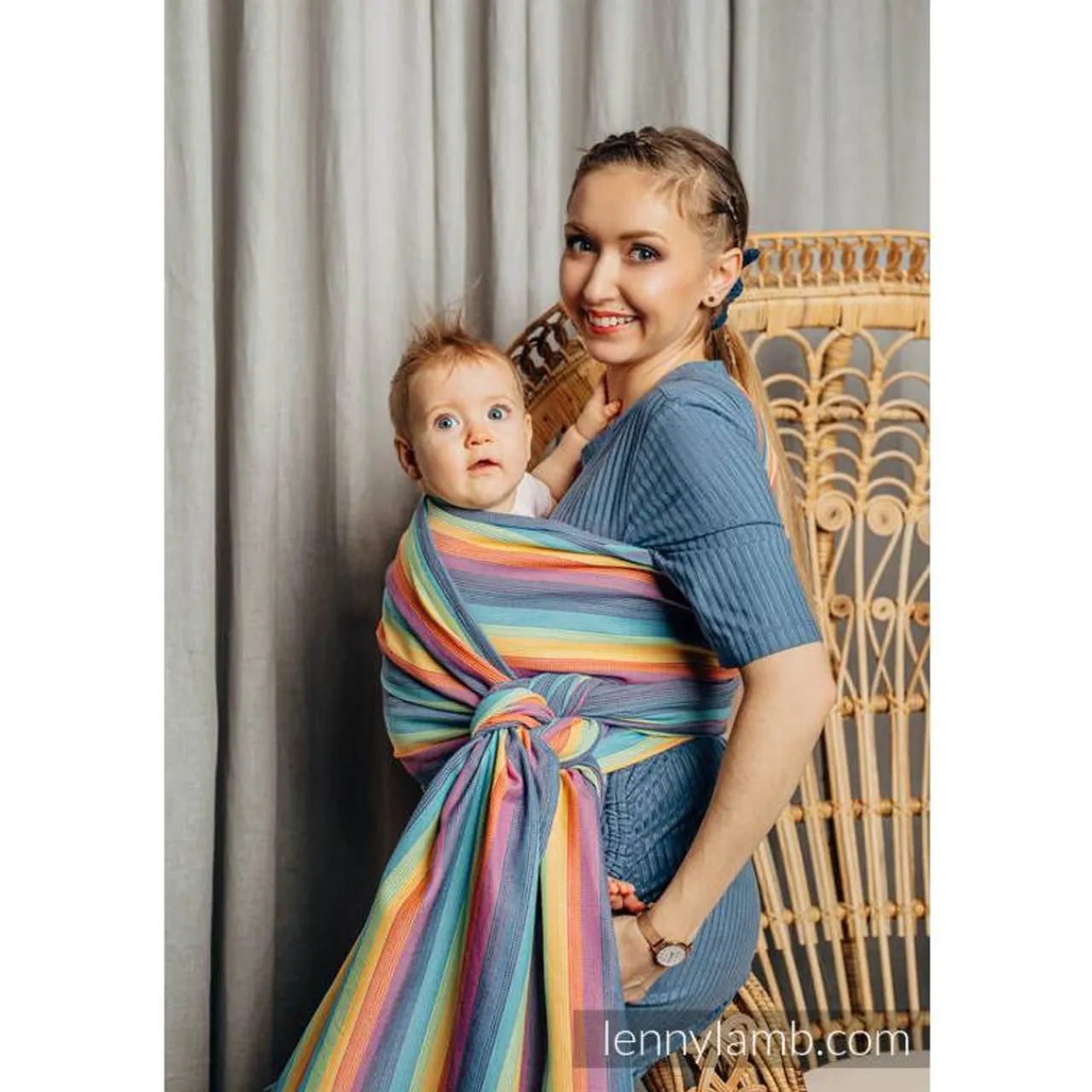 Stretchy Wraps & Woven*Lenny Lamb Broken Twill Woven Wrap