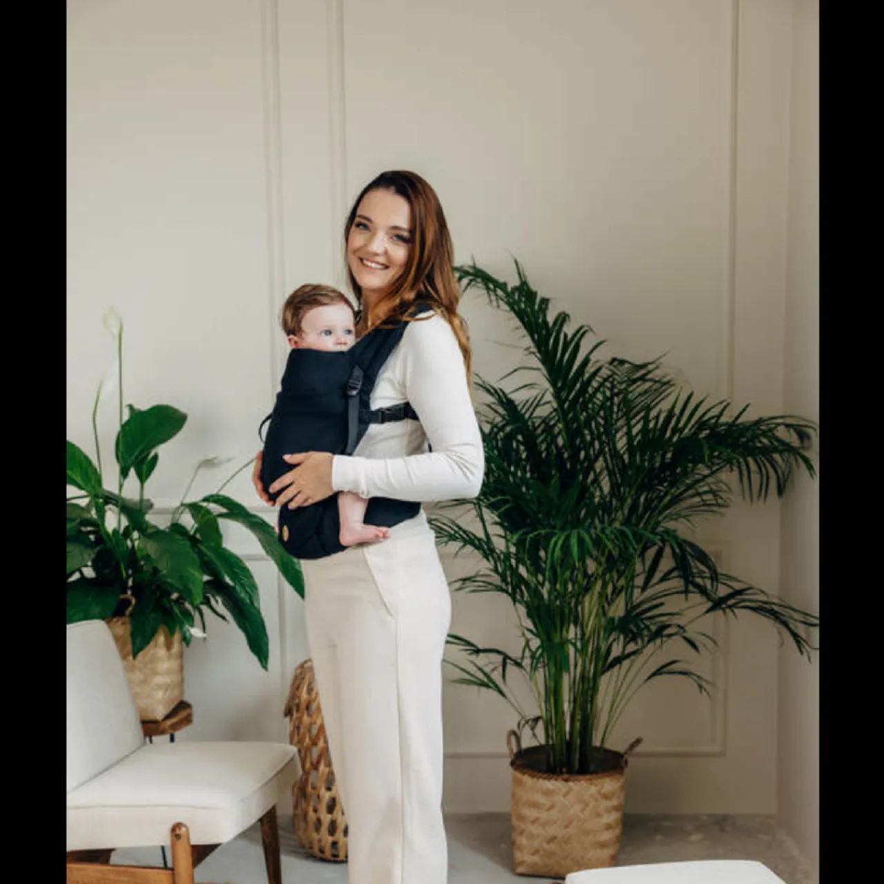 Buckle Carriers*Lenny Lamb Light - Herringbone