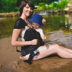 Ring Slings*Lenny Lamb Water Ring Sling Black Mesh