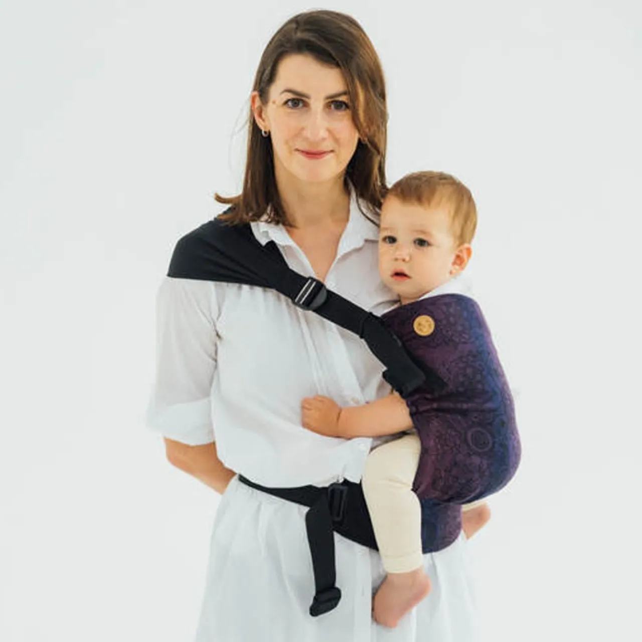 Buckle Carriers*Lenny Lamb LennyHip Carrier - Jacquard