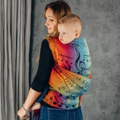 Half Buckle Carriers|Buckle Carriers*Lenny Lamb LennyHybrid Half Buckle - Jacquard - Preschool Size