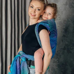 Half Buckle Carriers|Buckle Carriers*Lenny Lamb LennyHybrid Half Buckle - Jacquard - Preschool Size