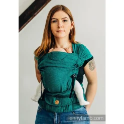 Half Buckle Carriers|Buckle Carriers*Lenny Lamb LennyHybrid Half Buckle - Herringbone Basic