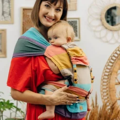 Half Buckle Carriers|Buckle Carriers*Lenny Lamb LennyHybrid Half Buckle - Broken Twill