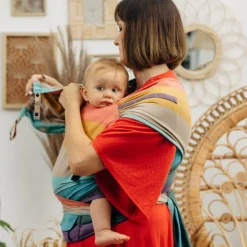 Half Buckle Carriers|Buckle Carriers*Lenny Lamb LennyHybrid Half Buckle - Broken Twill