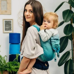 Half Buckle Carriers|Buckle Carriers*Lenny Lamb LennyHybrid Half Buckle - Broken Twill