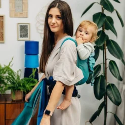 Half Buckle Carriers|Buckle Carriers*Lenny Lamb LennyHybrid Half Buckle - Broken Twill