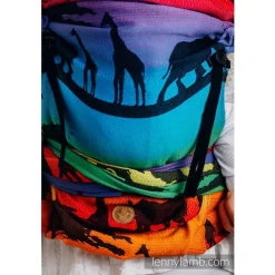 Half Buckle Carriers|Buckle Carriers*Lenny Lamb LennyHybrid Half Buckle - Jacquard