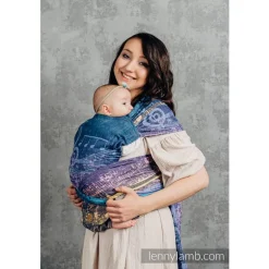 Half Buckle Carriers|Buckle Carriers*Lenny Lamb LennyHybrid Half Buckle - Jacquard