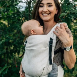 Buckle Carriers*Lenny Lamb LennyLight Carrier - Linen Chevron Weave