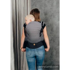 Buckle Carriers*Lenny Lamb LennyPreschool Carrier - Herringbone Ombre
