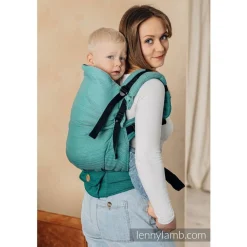 Buckle Carriers*Lenny Lamb LennyPreschool Carrier - Herringbone Ombre
