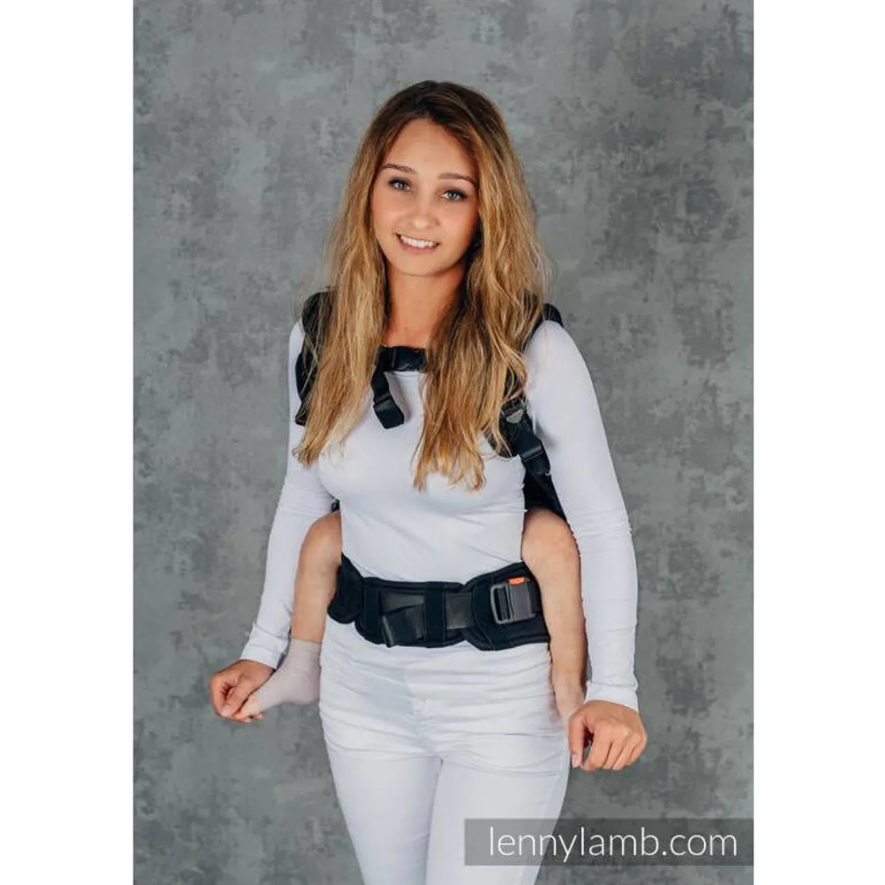 Buckle Carriers*Lenny Lamb LennyPreschool Carrier - Herringbone