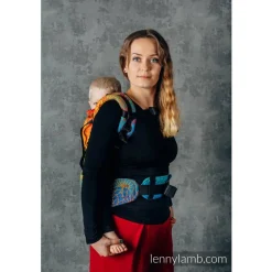 Buckle Carriers*Lenny Lamb LennyPreschool Carrier - Jacquard