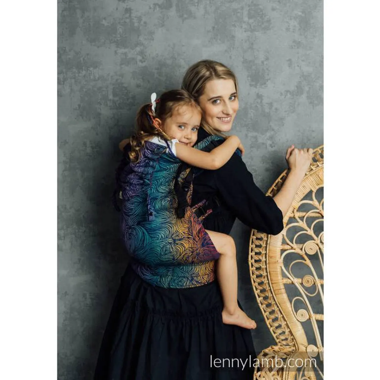 Buckle Carriers*Lenny Lamb LennyPreschool Carrier - Jacquard