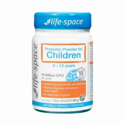 First Aid & Family Health|Cold & Flu*Life-Space - Probiotic Powder for Children 60g