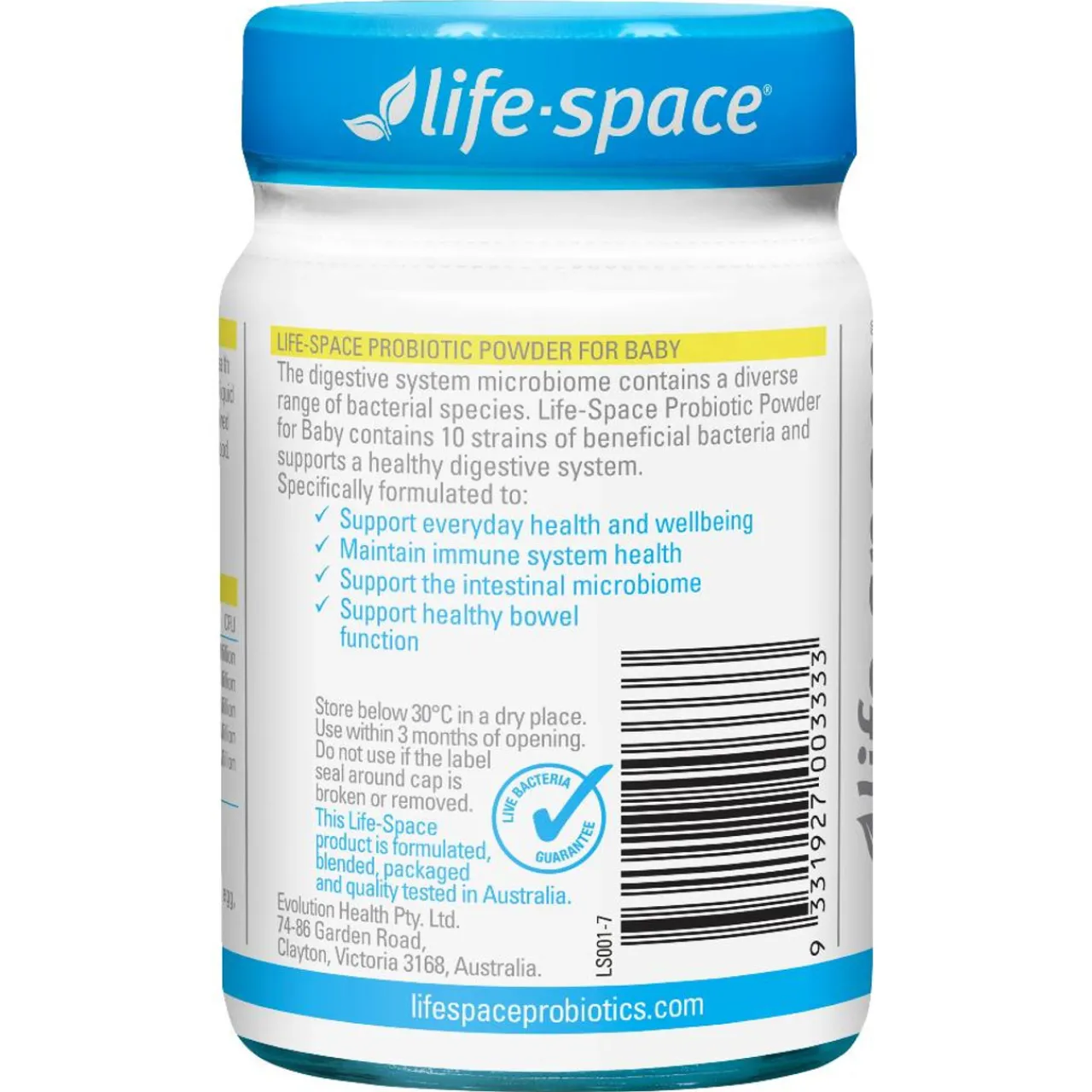 First Aid & Family Health*Life-Space Probiotic Powder for Baby