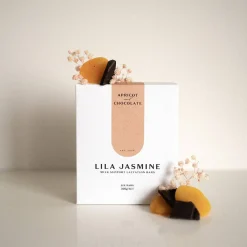 Lactation Support*Lila Jasmine Apricot + Dark Chocolate Milk Support Lactation Bars