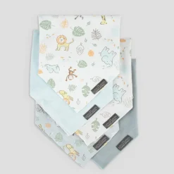 Bibs & Burp Cloths|Starting Solids*The Little Linen Company Little Linen Jersey Bib 5 Pack