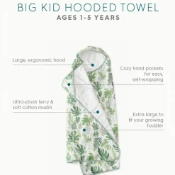 Towels & Facecloths*Little Unicorn - Big Kid Hooded Towel - Clearance