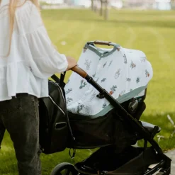 Blackout & Travel Shade*Little Unicorn - Muslin Baby Capsule Cover