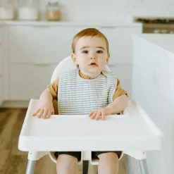 Starting Solids|Bibs & Burp Cloths*Little Unicorn - Muslin Classic Bib 3 pack