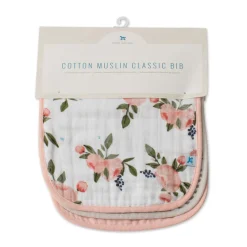 Starting Solids|Bibs & Burp Cloths*Little Unicorn - Muslin Classic Bib 3 pack