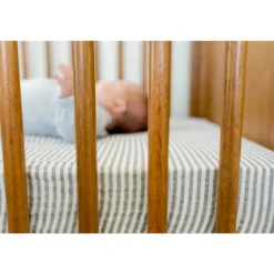 Cot Sheets*Little Unicorn - Muslin Fitted Cot Sheet - 132 x 71cm