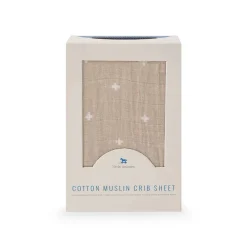 Cot Sheets*Little Unicorn - Muslin Fitted Cot Sheet - 132 x 71cm