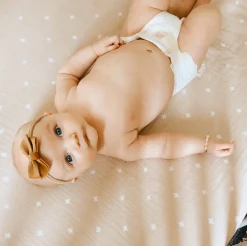 Cot Sheets*Little Unicorn - Muslin Fitted Cot Sheet - 132 x 71cm