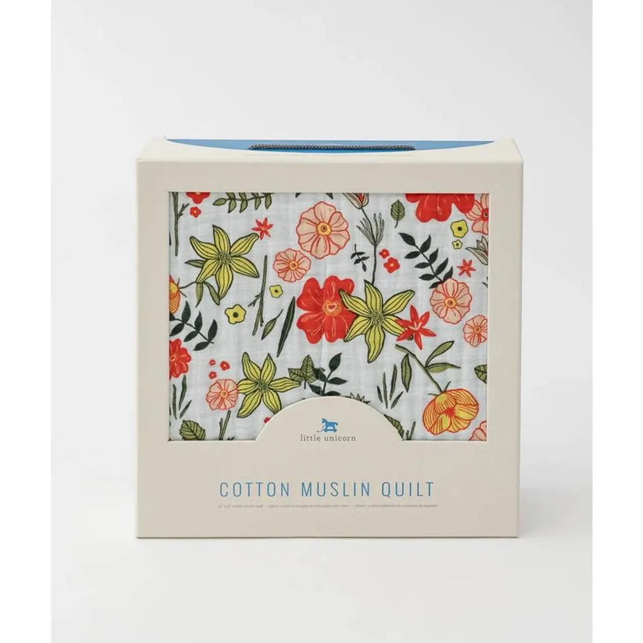 Comforters & Quilts|Baby Blankets & Quilts*Little Unicorn Cotton Muslin Quilt - Clearance Discontinued Prints Primrose Patch