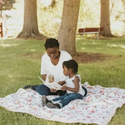 Comforters & Quilts*Little Unicorn Muslin Quilted Throw Blanket