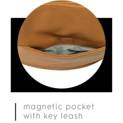 Gifts For Mum|Nappy Bags & Backpacks*Little Unicorn Nappy bag - Citywalk Tote - Clearance Cognac