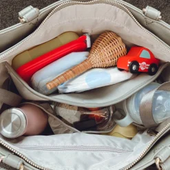 Gifts For Mum|Nappy Bags & Backpacks*Little Unicorn Nappy bag - Citywalk Tote - Clearance Cognac