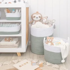 Storage & Caddies*Living Textiles Cotton Rope Hamper