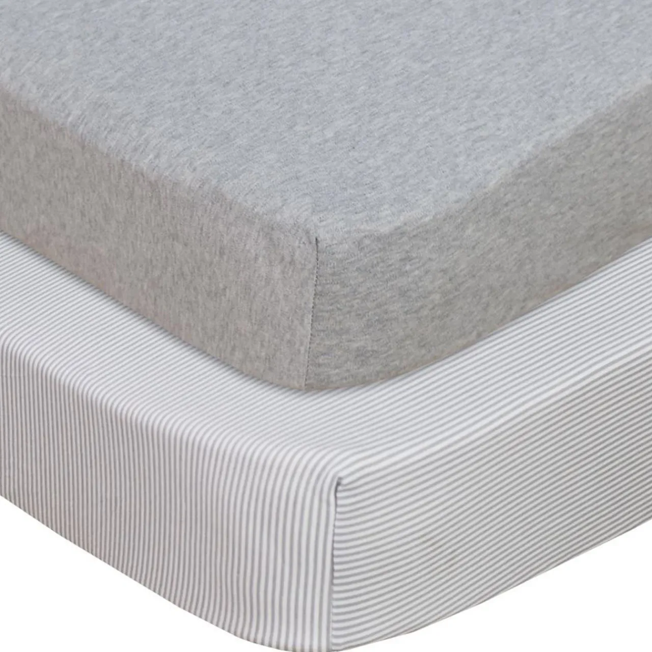 Cot Sheets|Bassinet & Co-Sleeper Bedding*Living Textiles Jersey Fitted Sheet 2pk