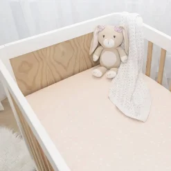 Cot Sheets|Bassinet & Co-Sleeper Bedding*Living Textiles Jersey Fitted Sheet 2pk - Discontinued