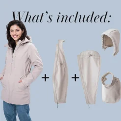 Maternity Bras & Underwear|Babywearing Jackets & Coats*Love & Carry 4 in 1 Softshell Maternity Babywearing Jacket