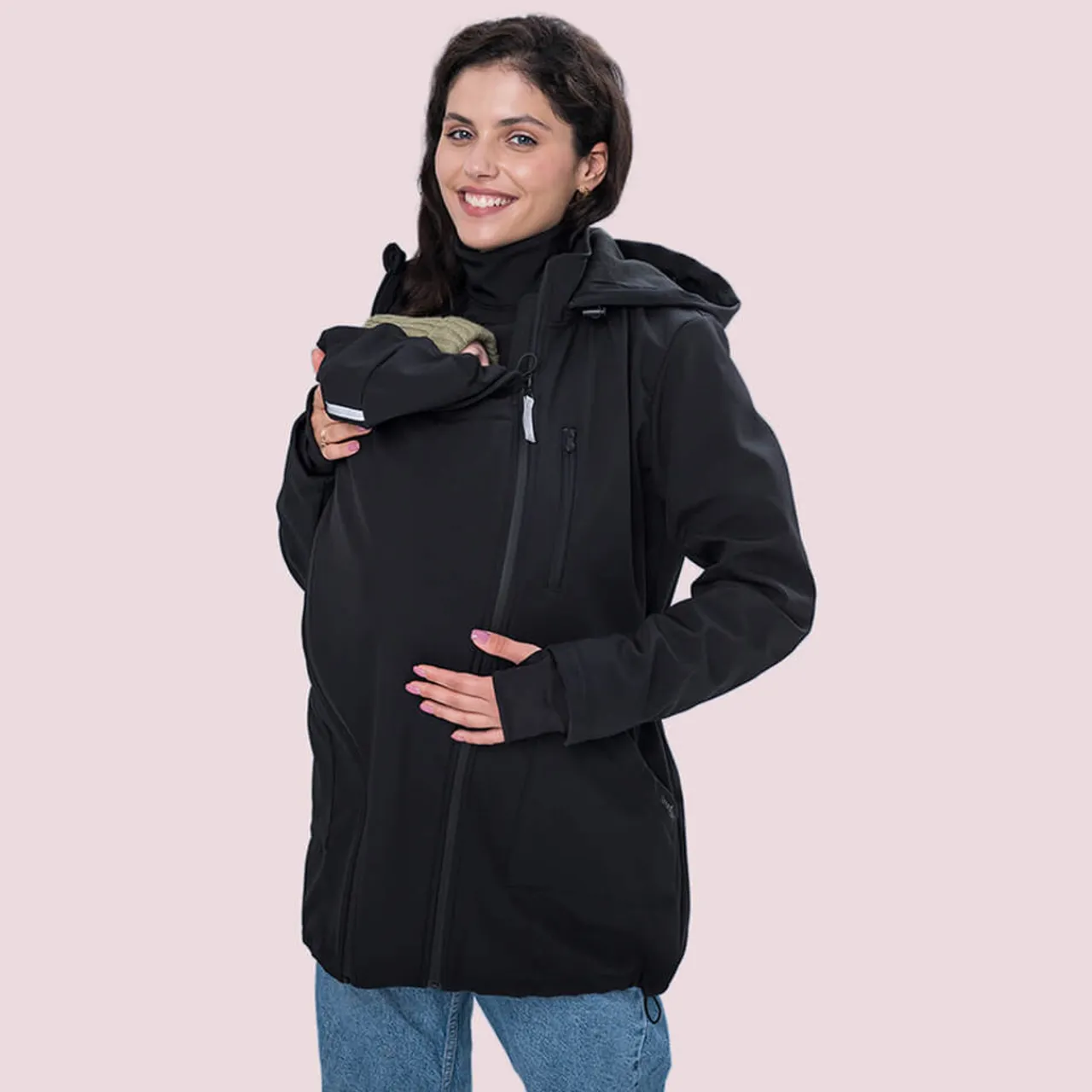 Maternity Bras & Underwear|Babywearing Jackets & Coats*Love & Carry 4 in 1 Softshell Maternity Babywearing Jacket