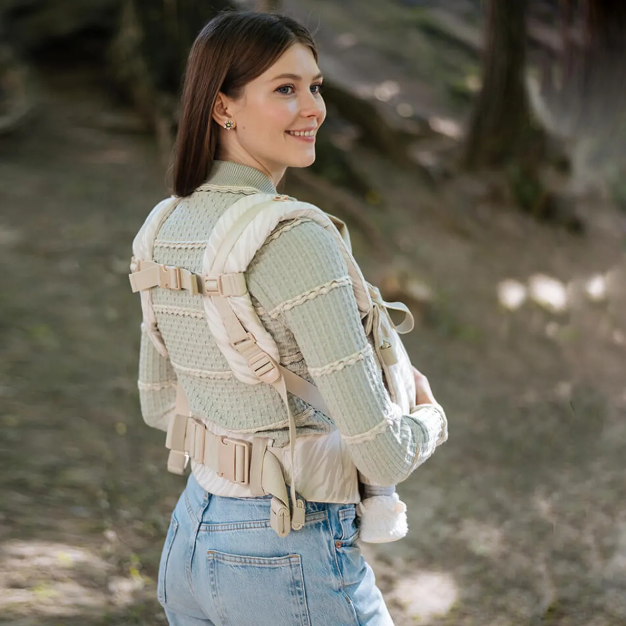 Buckle Carriers*Love & Carry Cotton + Bamboo ONE Baby Carrier Desert