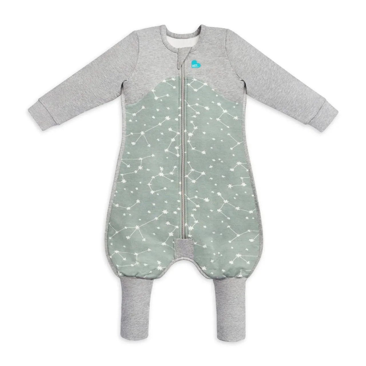 Sleeping Suits*Love to Dream 1.0 Tog Long Sleeve Sleep Suit Stellar Olive