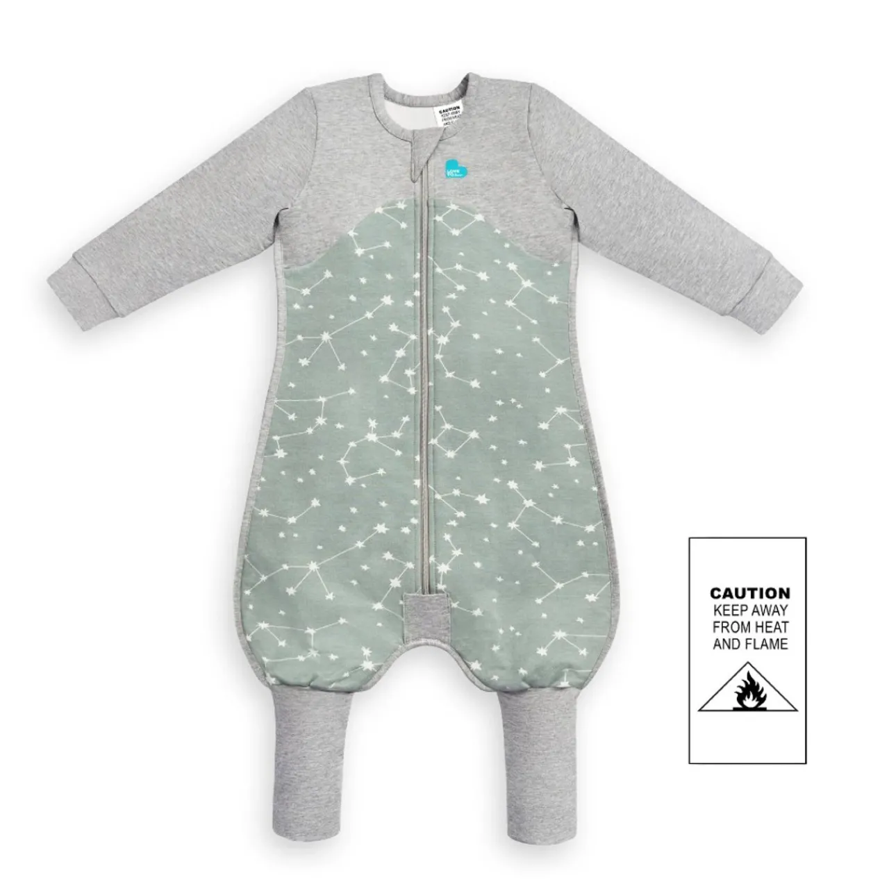Sleeping Suits*Love to Dream 1.0 Tog Long Sleeve Sleep Suit Stellar Olive