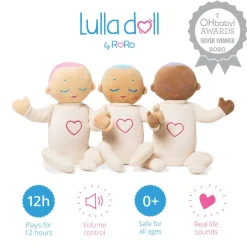 White Noise*Lulla RoRo Lulla Doll Sleep Companion - Generation Three Lilac